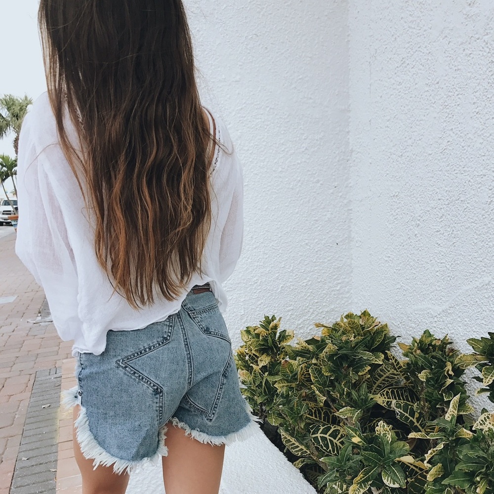 One Teaspoon Star Shorts